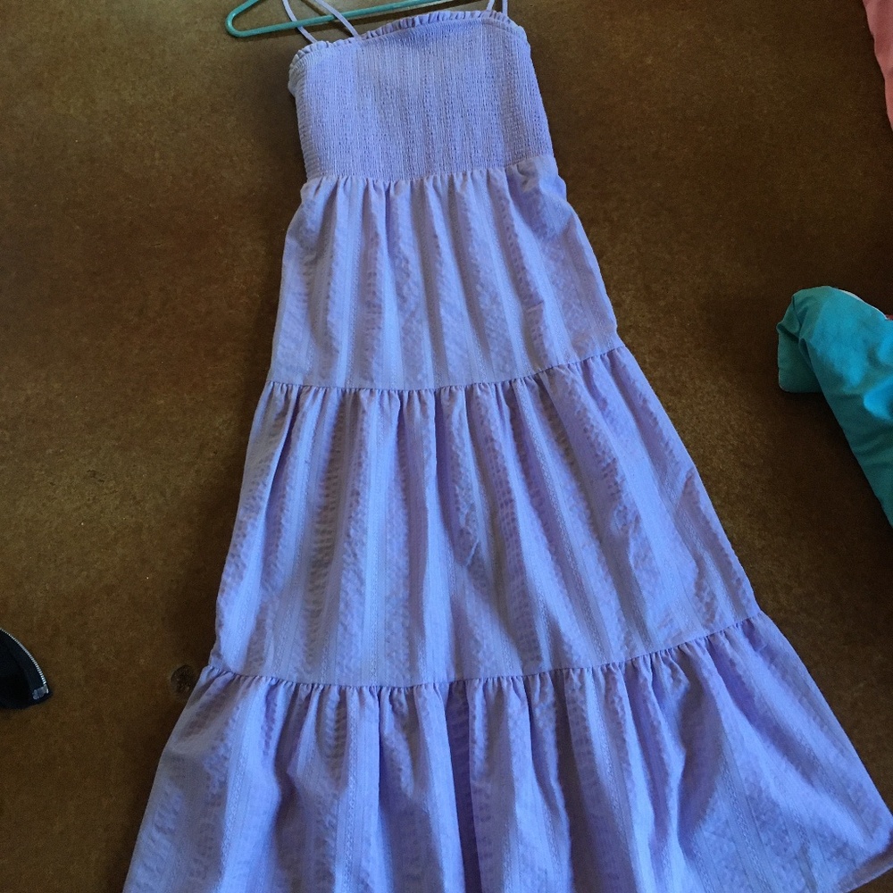 lilac summer dress